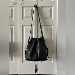 Coach Lula's Legacy 9952 Black Drawstring Crossbody Shoulder Purse